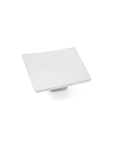Botón de mueble cromo satinado BLUES tirador de diseño