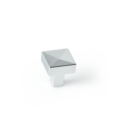Botón de mueble cromo pulido REGGAE tirador de diseño