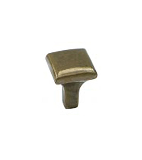 Botón de mueble patinado sobre latón PERSEUS tirador de diseño