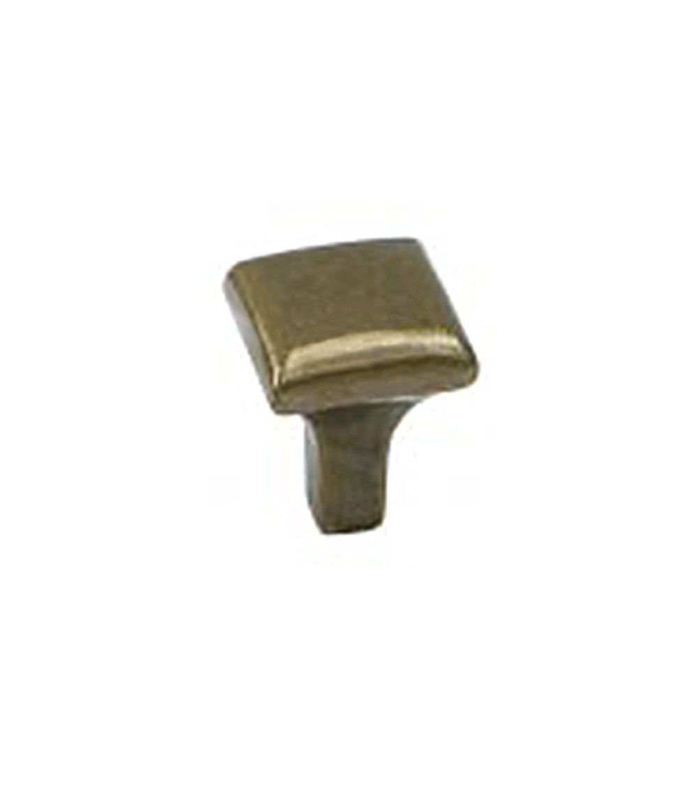 Botón de mueble patinado sobre latón PERSEUS tirador de diseño