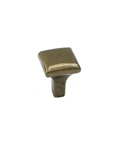 Botón de mueble patinado sobre latón PERSEUS tirador de diseño