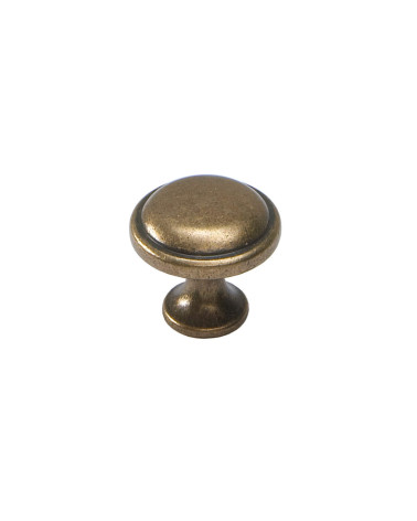 Tirador de mueble pátina sobre latón IKAR asa design