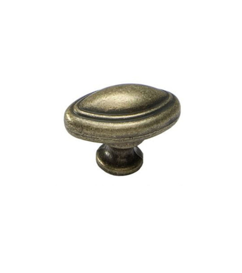 Botón de mueble pátina sobre latón DEMETER tirador de diseño