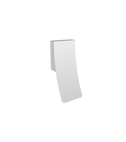 Botón de mueble blanco SKA tirador de diseño