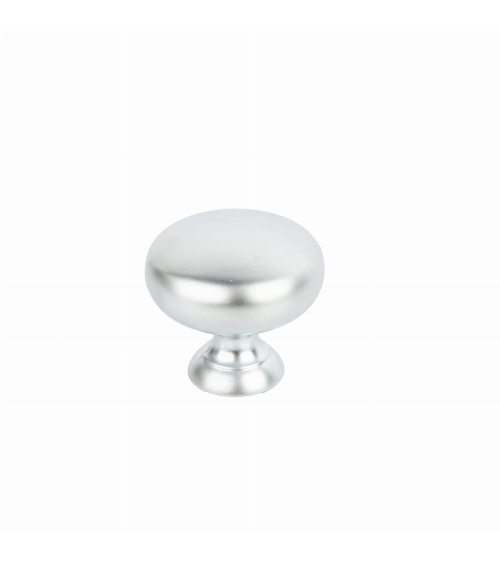 Botón de mueble cromo satinado TORONTO tirador de diseño