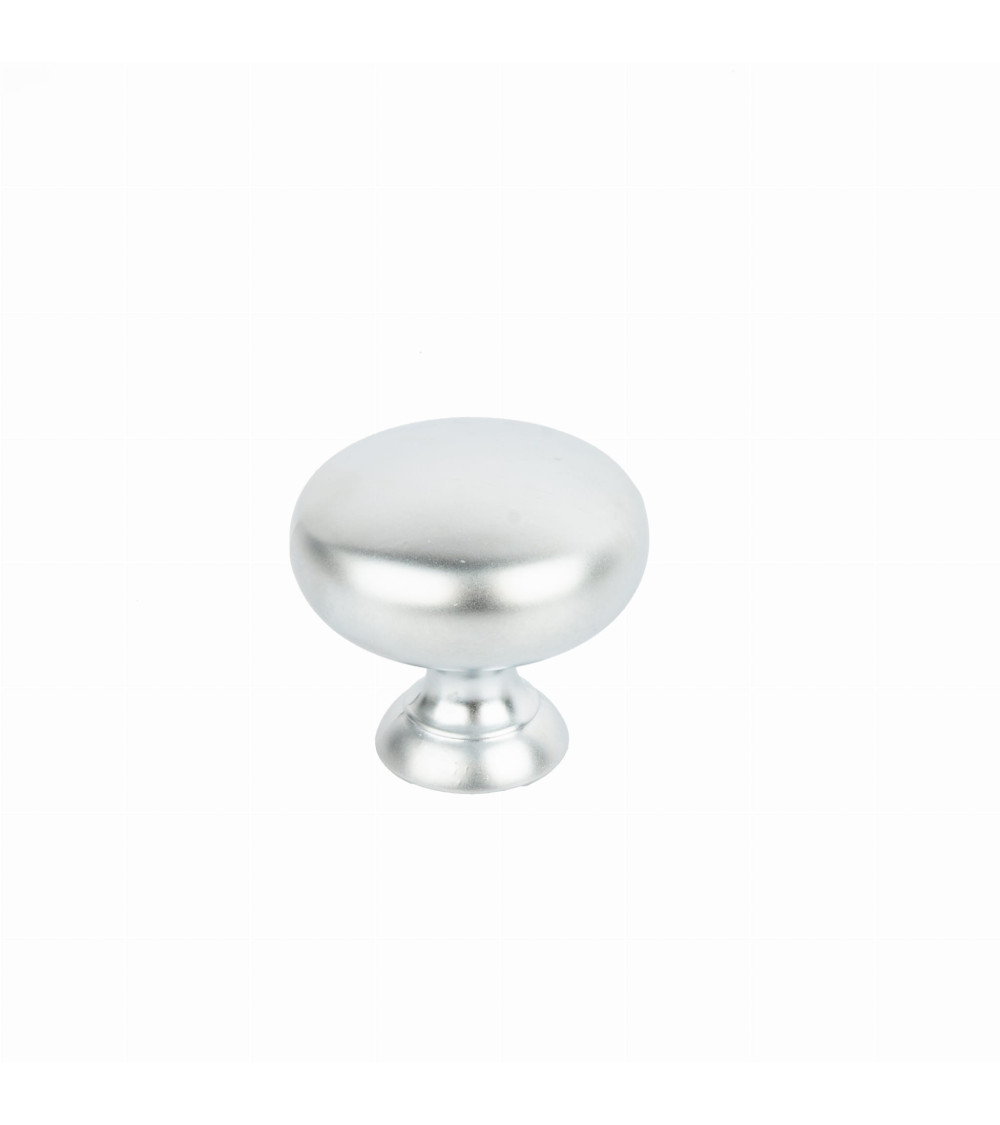 Botón de mueble cromo satinado TORONTO tirador de diseño