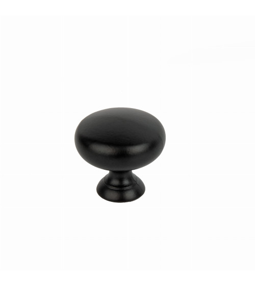 Botón de mueble negro TORONTO tirador de diseño