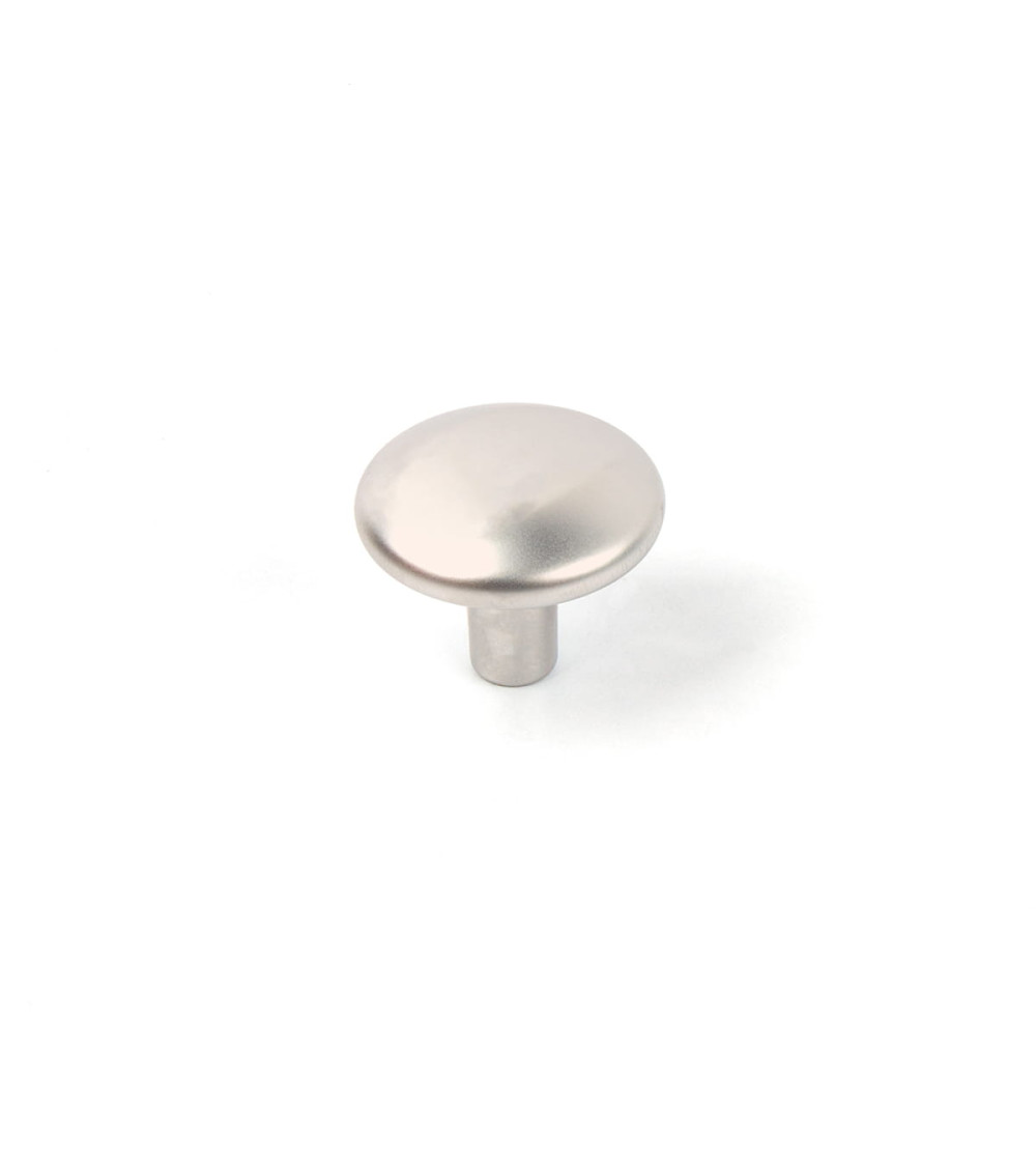 Botón de mueble níquel satinado VIRGO tirador de diseño