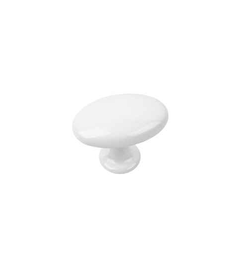 Botón de mueble blanco NAPOLI tirador de diseño