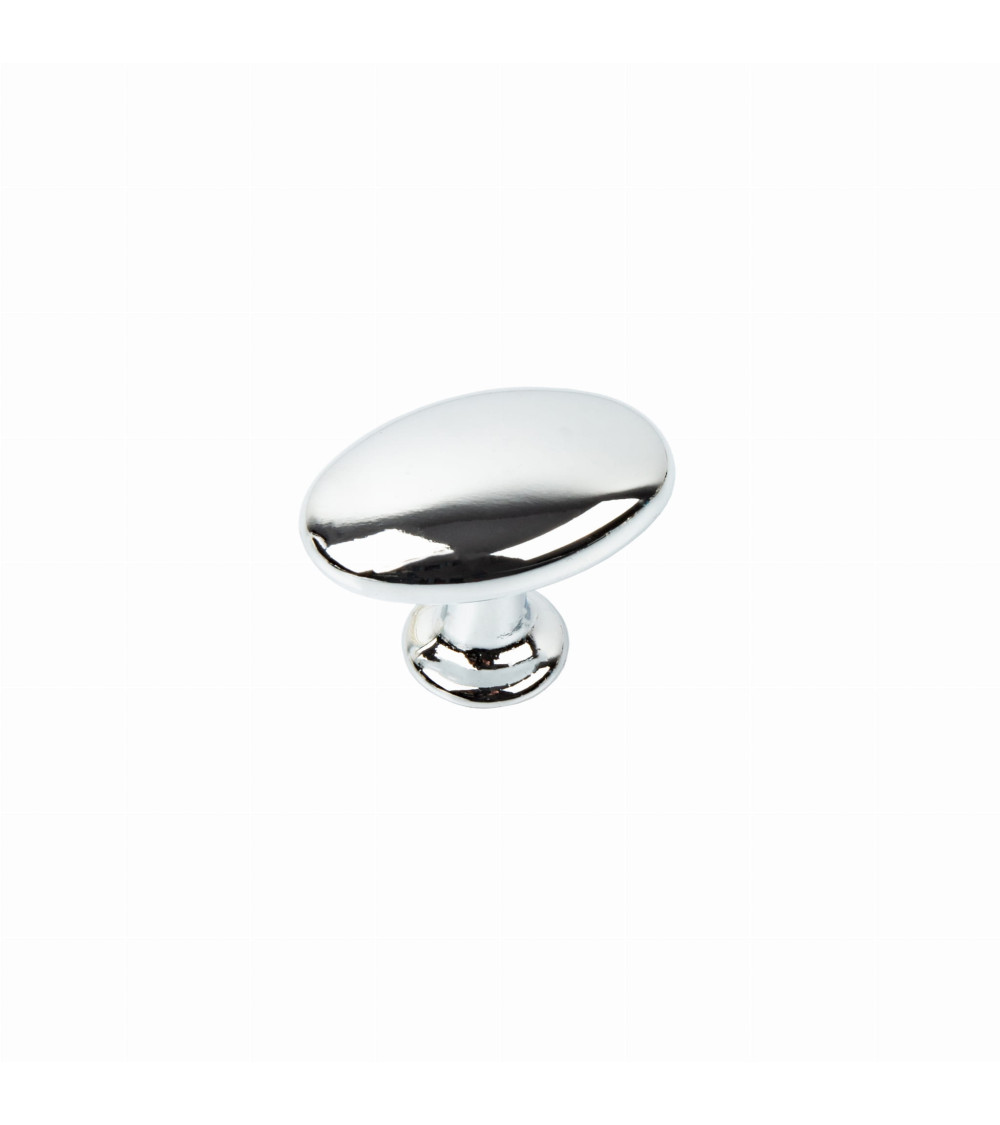 Botón de mueble cromo pulido NAPOLI tirador de diseño