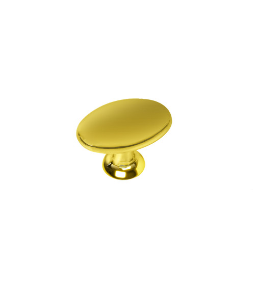 Botón de mueble oro pulido NAPOLI tirador de diseño