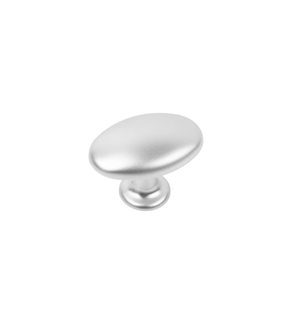 Botón de mueble cromo satinado NAPOLI tirador de diseño