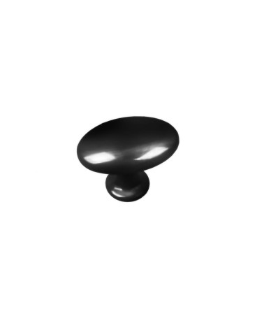 Botón de mueble negro brillante NAPOLI tirador de diseño