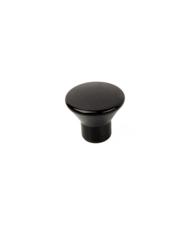 Botón de mueble negro brillante SYDNEY tirador de diseño