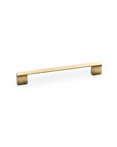 Tirador de mueble pátina sobre latón ORDO tirador de diseño