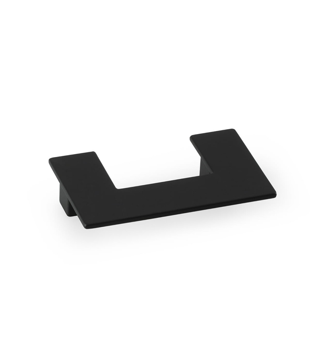 Tirador de mueble negro mate SOLEA tirador de diseño