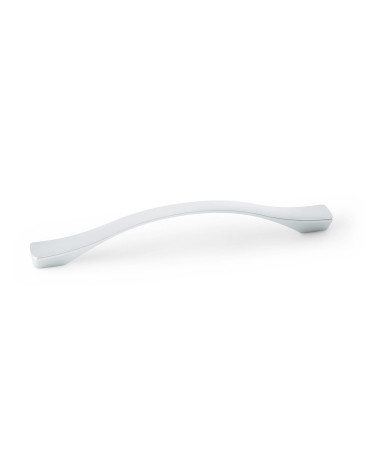 Tirador de mueble cromo satinado RUSTICO diseño