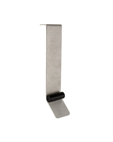 Tirador de mueble acero inoxidable/negro mate TORN diseño