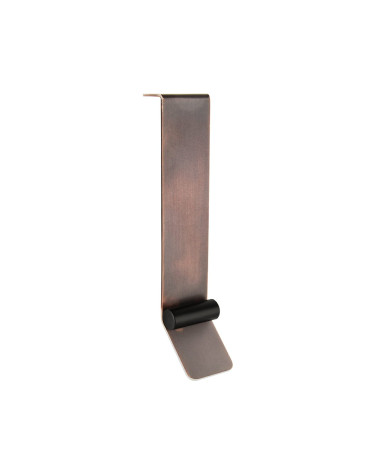 Tirador de mueble cobre envejecido/negro mate TORN diseño