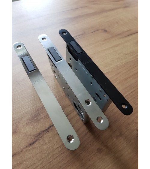 Cerradura magnética de diseño entreejes 90 con llave L para dormitorio - tirador de diseño
