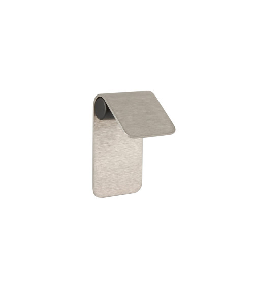 Tirador de mueble acero inoxidable/negro mate TORN-1 tirador de diseño
