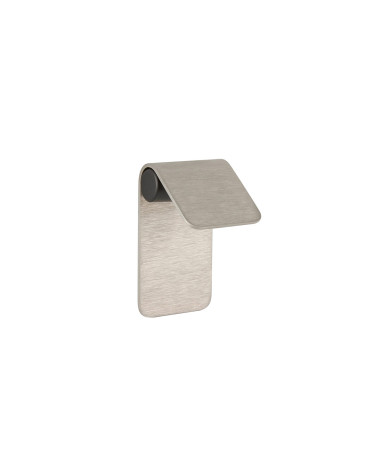 Tirador de mueble acero inoxidable/negro mate TORN-1 tirador de diseño