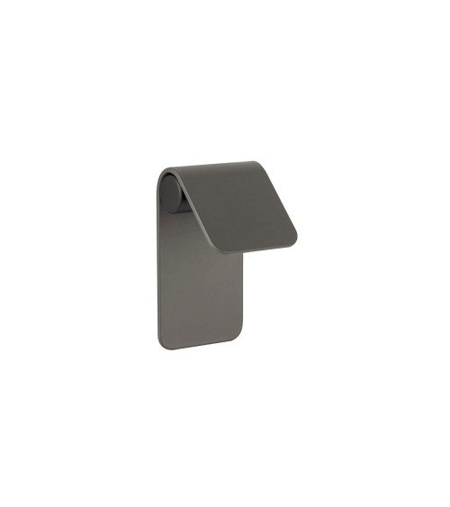 Tirador de mueble antracita/negro mate TORN-1 tirador de diseño