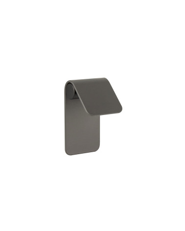 Tirador de mueble antracita/negro mate TORN-1 tirador de diseño