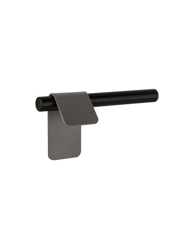 Tirador de mueble antracita/negro mate TORN-3 tirador de diseño