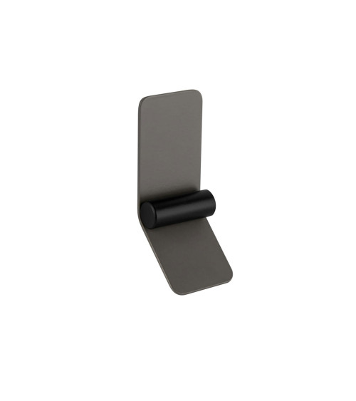Tirador de mueble antracita/negro mate TORN-2 tirador de diseño