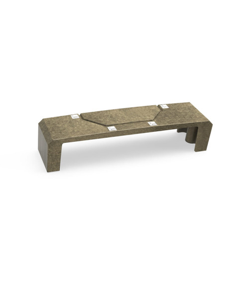 Tirador de mueble plata envejecida ALTARE tirador de diseño