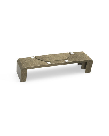 Tirador de mueble plata envejecida ALTARE tirador de diseño