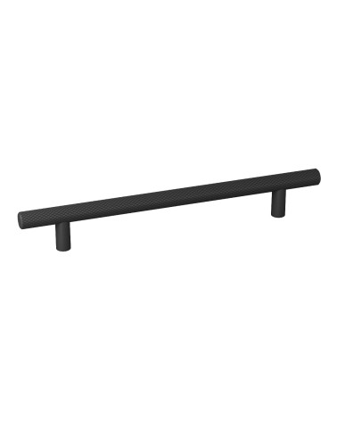 Tirador de mueble anodizado negro/negro mate CRUSO tirador de diseño