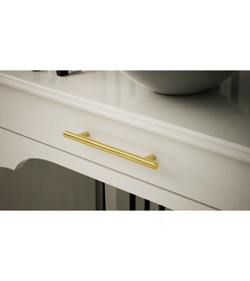 Tirador de mueble oro pulido CRUSO tirador de diseño