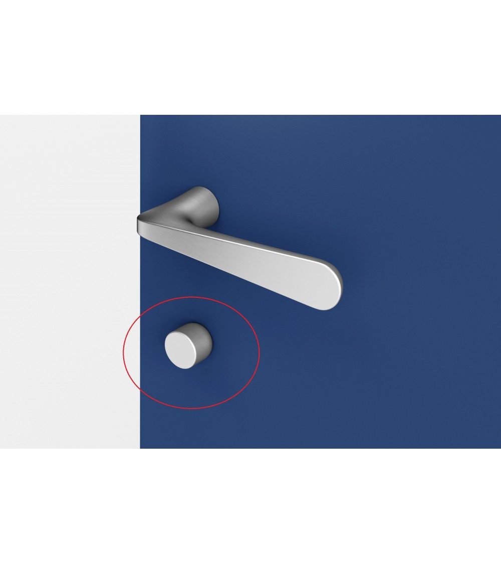 Roseta de puerta VERUM para WC (modelo Punto) - manilla de diseño