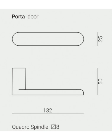 Tirador de puerta ultrafino VERUM Pure, diseño minimalista 2022 - tirador de diseño