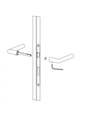 Tirador de puerta VERUM Pepe, para puertas invisibles - tirador de diseño