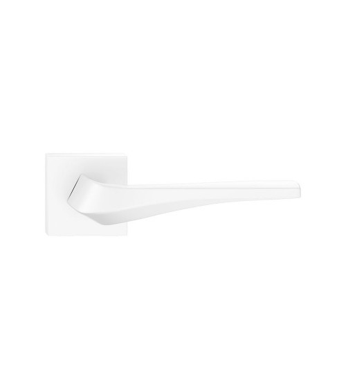Tirador de puerta moderno FLOW cuadrado en zamak - tirador de diseño
