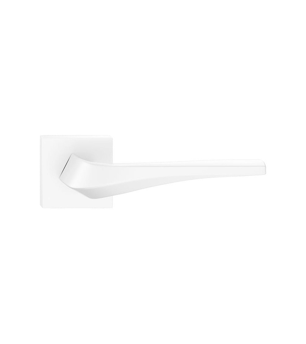 Tirador de puerta moderno FLOW cuadrado en zamak - tirador de diseño