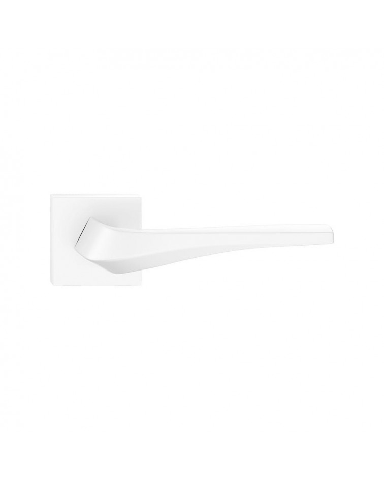 Tirador de puerta moderno FLOW cuadrado en zamak - tirador de diseño