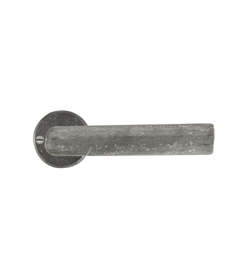 Manilla de puerta clásica robusta en bronce 1930 redonda - manilla de diseño