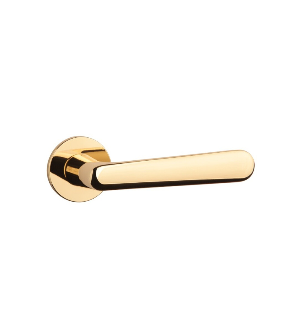 Manilla de puerta oro pulido ARIA manilla de diseño