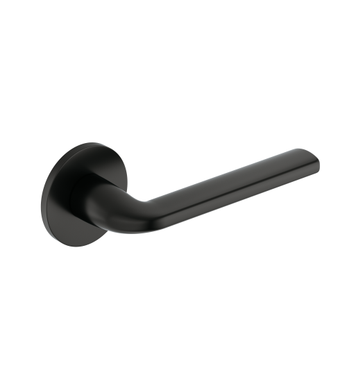 Manilla de puerta negra Scandi slim ferretería decorativa