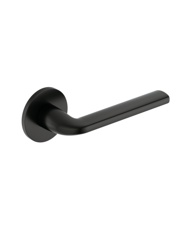 Manilla de puerta negra Scandi slim ferretería decorativa