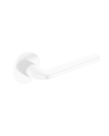 Tirador de puerta blanco Scandi slim quincallería de diseño