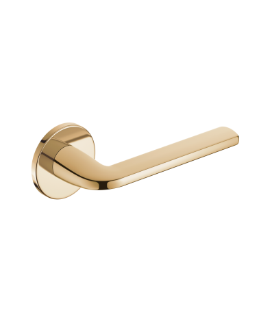 Tirador de puerta dorado pulido Scandi slim ferretería decorativa diseño