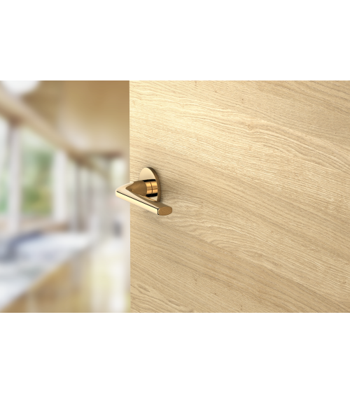 Tirador de puerta dorado pulido Scandi slim ferretería decorativa diseño