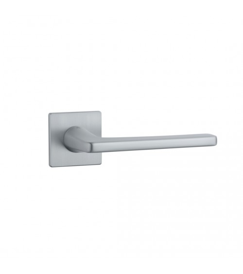 Tirador de puerta cromado satinado SETIA diseño decorativo