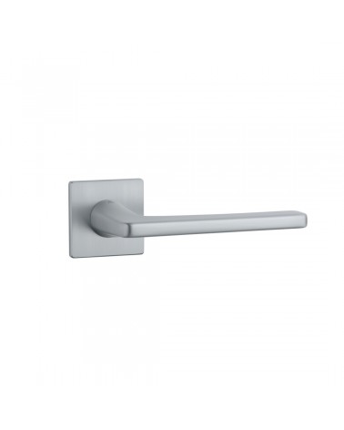 Tirador de puerta cromado satinado SETIA diseño decorativo