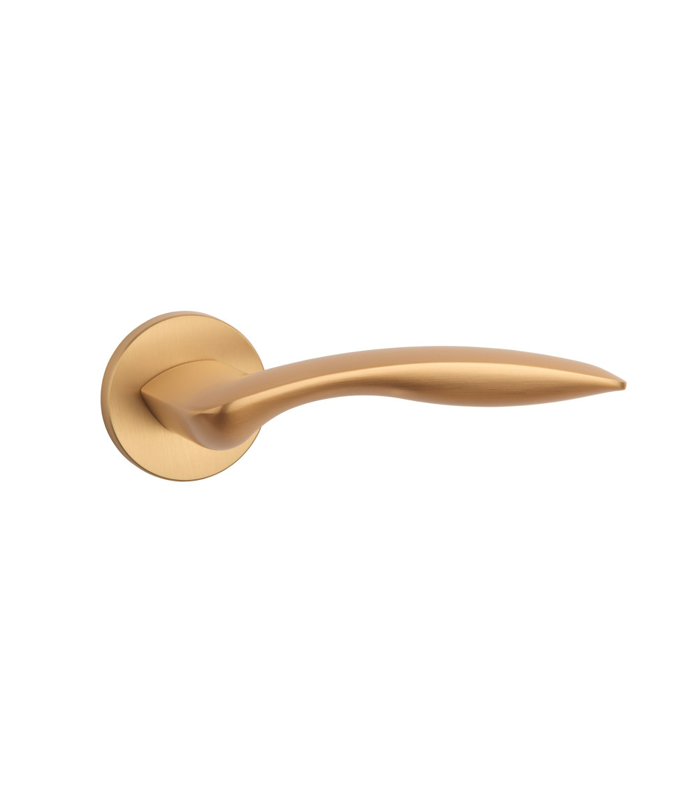 Manija de puerta oro mate ROBINE herrajes design